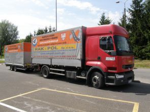 Pojazd egzaminacyjny - Kategoria C+E
